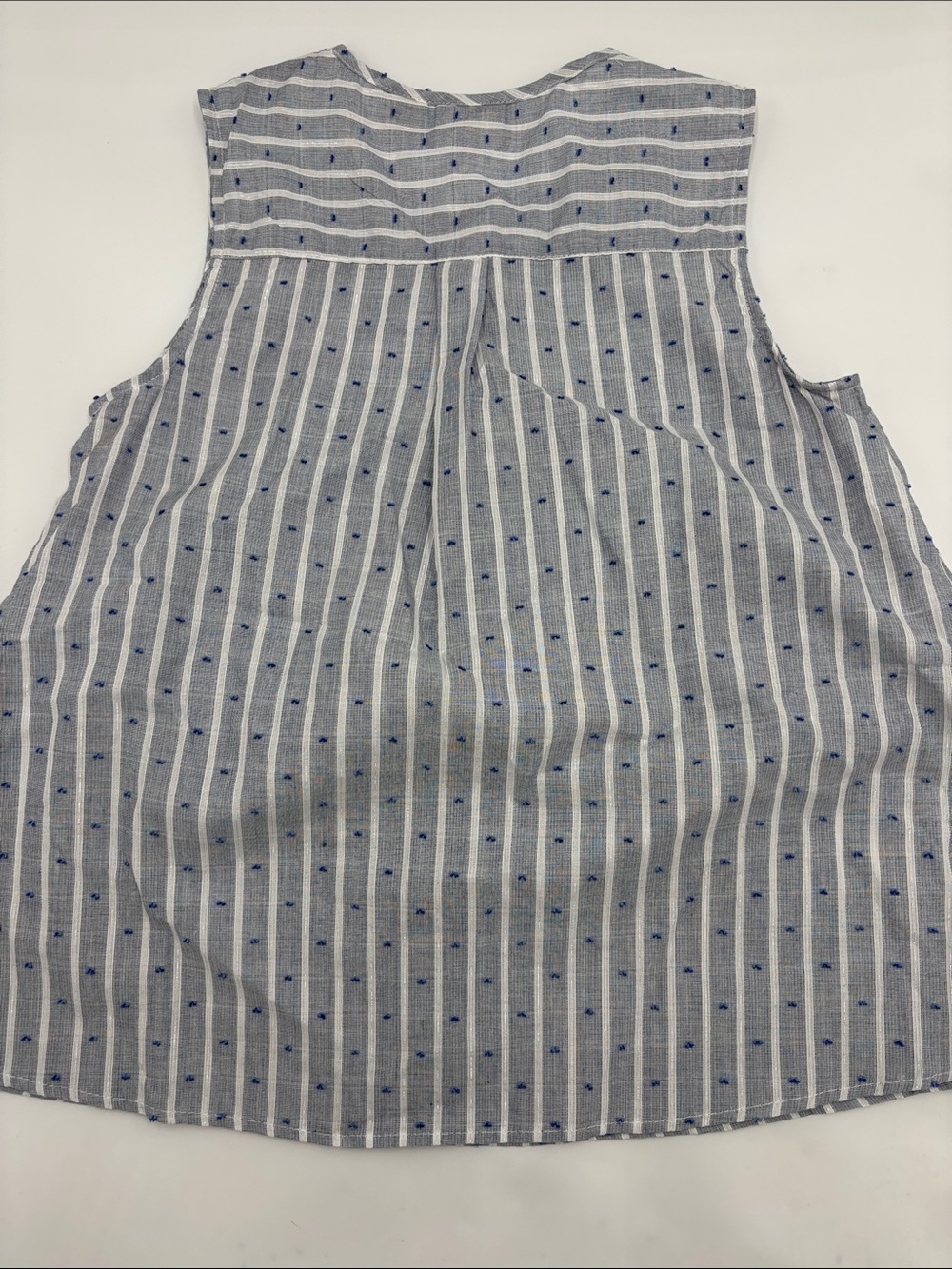Scotch & Soda Embroidered Striped Sleeveless Top - Picture 4 of 5